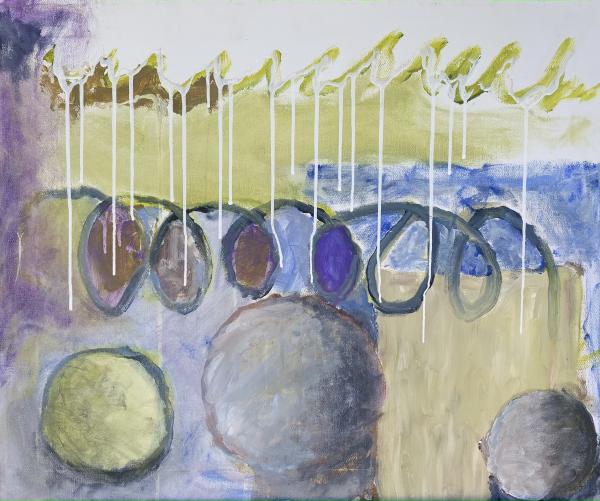 "Abstract #5" Oil on Canvas