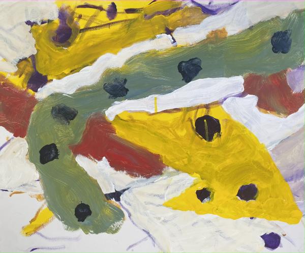 "Abstract #11" Oil on Canvas