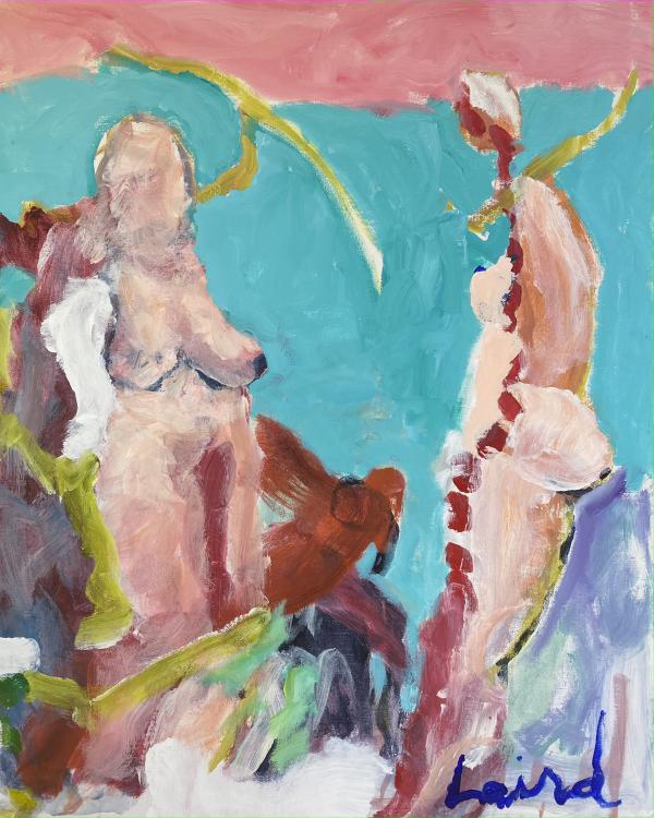 "Abstract #21" Oil on Canvas