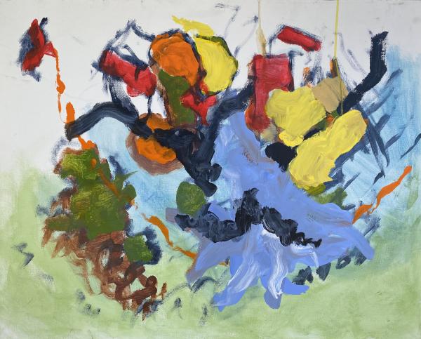 "Abstract #22" Oil on Canvas