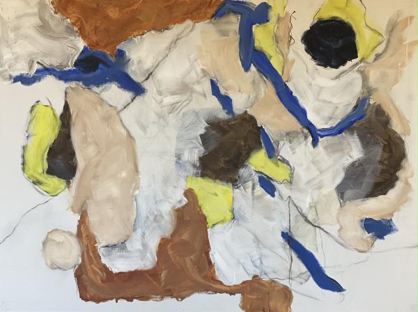 "Abstract #26" Oil on Canvas