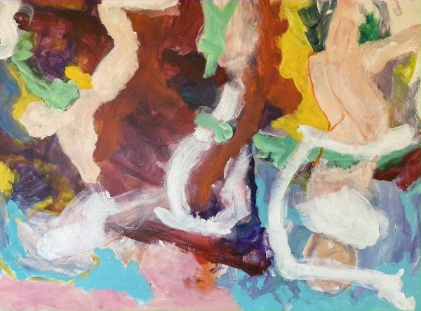 "Abstract #29" Oil on Canvas