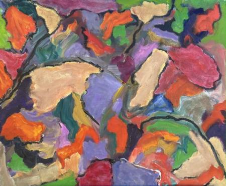 "Abstract #6" Oil on Canvas